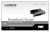 Linksys RT31P2 User Guide