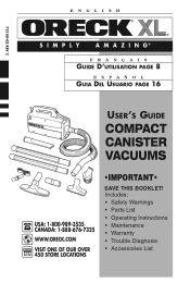 Oreck Compact Owners Guide