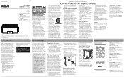 RCA RC180i Owner/User Manual