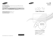 Samsung LN40D550K1FXZA Quick Guide (easy Manual) (ver.1.0) (English, Spanish)