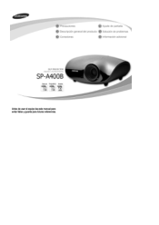 Samsung SP-A400B User Manual (user Manual) (ver.1.0) (Spanish)