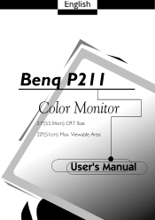 BenQ P211 User Manual