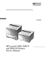 HP LaserJet 5000 Service Manual