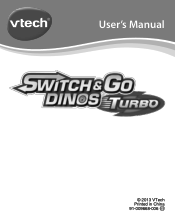 Vtech Switch & Go Dinos® Turbo - Zipp the T-Rex User Manual