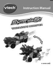 Vtech Switch & Go Triceratops Roadster User Manual