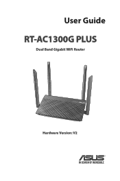 Asus RT-AC1300G PLUS V2 users manual in English