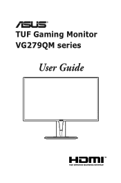 Asus TUF GAMING VG279QM VG279QM Series User Guide