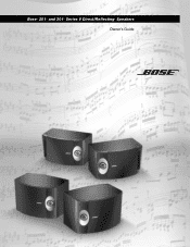 Bose 201 Owner's guide