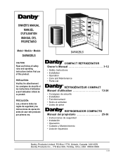 Danby DAR482BLS Product Manual