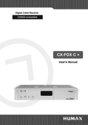 Humax CX-FOXC User Manual