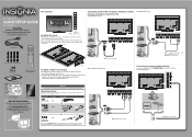 Insignia NS-65D260A13 Quick Setup Guide (English)