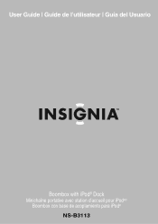Insignia NS-B3113 User Manual (English)