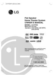 LG LH-T755 Owners Manual