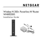 Netgear WNXR2000 WNXR2000 Installation Guide (PDF)