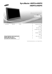 Samsung 460PXN User Manual (KOREAN)