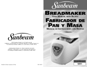 Sunbeam 5891 User Manual