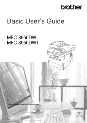 Brother International MFC-8950DWT Basic User's Guide - English