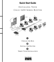 Cisco 1605R Installation Guide