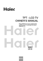 Haier L42C1180 L42C1180 Manual