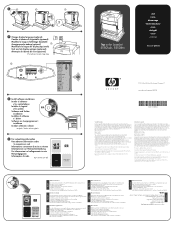 HP Color LaserJet 5550 HP Color LaserJet 5550hdn/5550dtn - Getting Started Guide