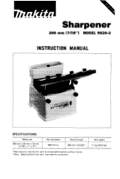 Makita 9820-2 Owners Manual