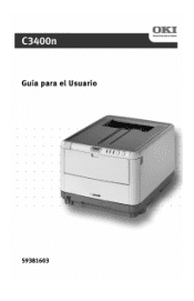 Oki C3400n Guide:  User's, C3400n (Spanish)