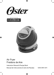 Oster DuraCeramic Air Fryer Instruction Manual - 3