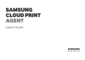 Samsung MultiXpress CLX-9251 Cloud Print Agent Users Guide