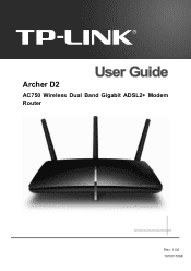 TP-Link Archer D2 Archer D2 V1 User Guide