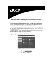 Acer Aspire R1600 Acer Aspire Revo 1600 HDMI Audio Guide