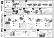 HP PSC 2000 HP PSC 2100 Series all-in-one - (English) Mac Setup Poster