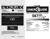 KitchenAid KRFC302EPA Energy Guide