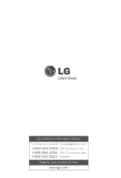 LG LBN10551SW User Guide