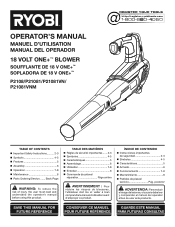 Ryobi P2035 Operation Manual 4