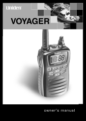 Uniden VOYAGER English Owners Manual