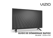 Vizio D32hn-D0 Quickstart Guide French