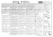 Yamaha L-7 Owner's Manual