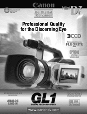 Canon GL1 GL1 Brochure