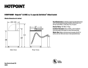 Hotpoint HSWP1000MWW Quick Specs