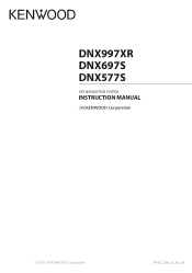 Kenwood DNX577S User Manual