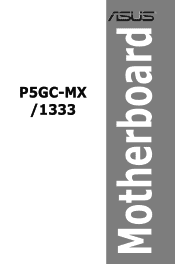 Asus P5GC MX 1333 User Manual