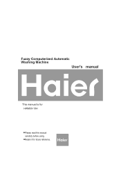 Haier HWM50-10H User Manual