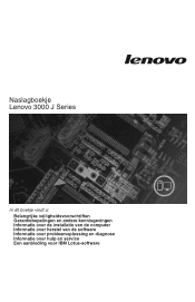 Lenovo J100 (Dutch) Quick reference guide