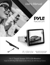 Pyle PL2DN105 Instruction Manual