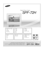 Samsung SPF-72H User Manual (user Manual) (ver.1.0) (Korean)