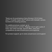Sony Ericsson C510 User Guide