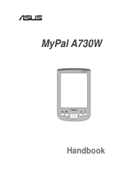 Asus MyPal A730W User Manual