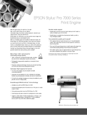 Epson Stylus Pro 7000 Product Brochure