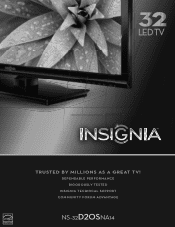 Insignia NS-32D20SNA14 Information Brochure (English)