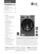 LG WM3550HVCA Specification
